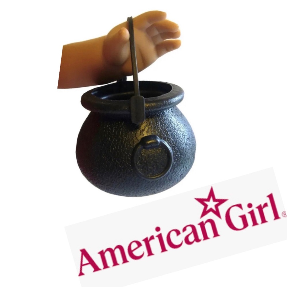 Witch Black Caldron Candy Holder Halloween Costume for 18" American Girl Dolls